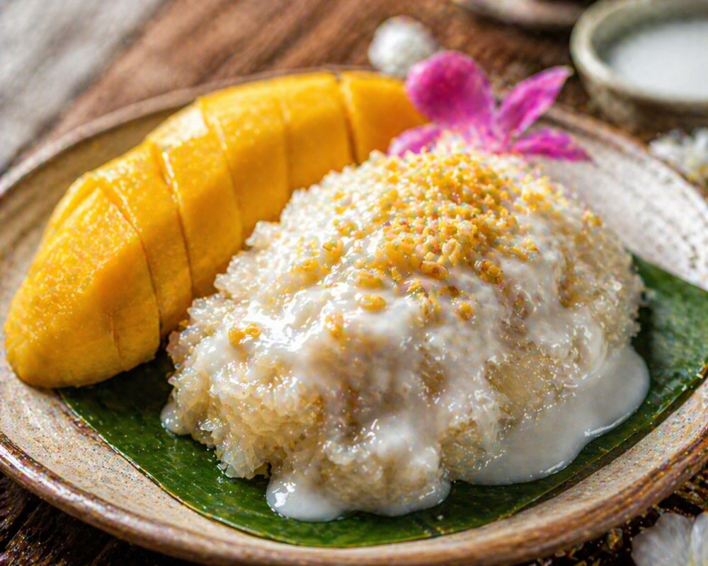 Xôi xoài Thái – Ngọt ngào tan chảy trong từng khoảnh khắc